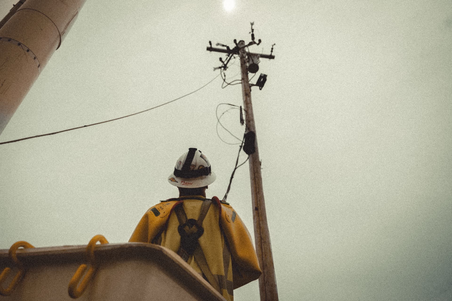Storm damage restoration crews